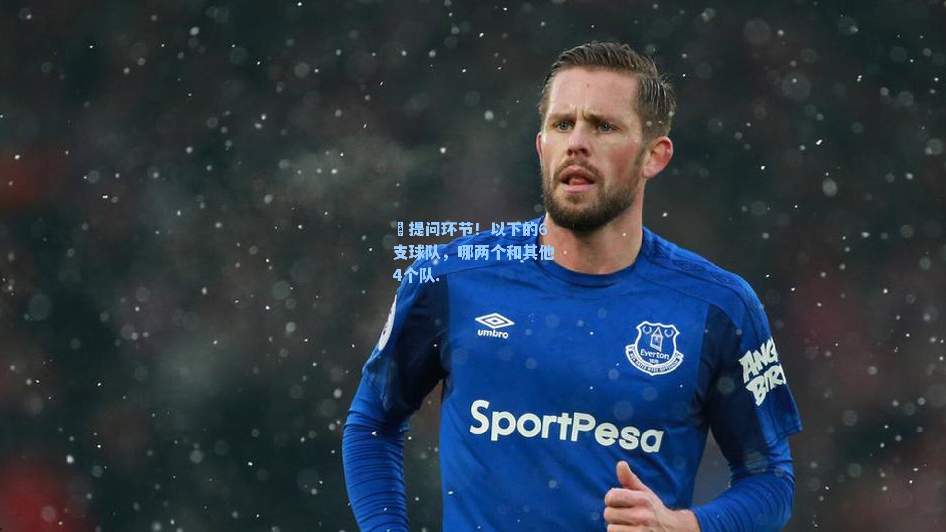 ⚽提问环节！以下的6支球队，哪两个和其他4个队.